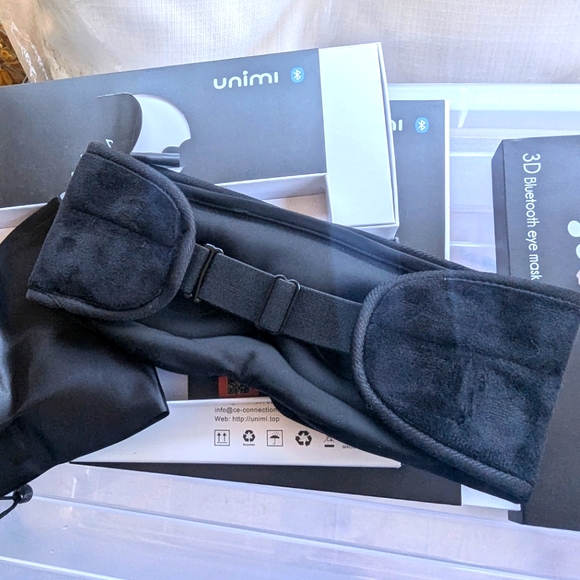 Unimi Bluetooth Music Eye Mask LOT 5 🖤 Great stocking stuffers 🧦 Music SPA - Picture 6 of 13